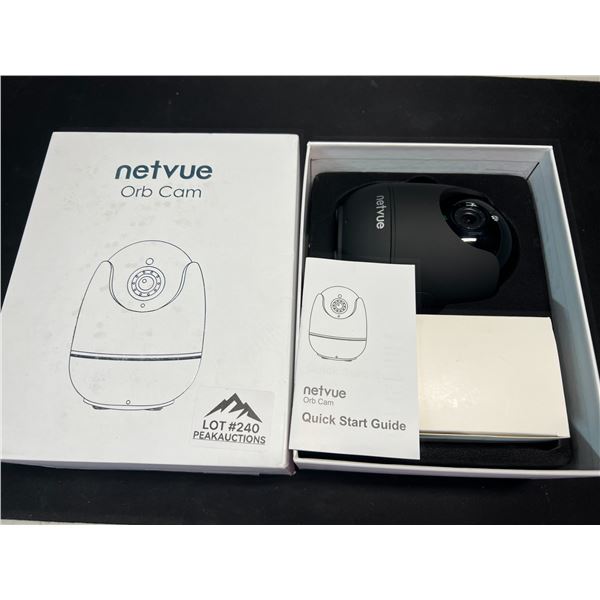 Lot of 1 Netvue Orb Cam Home Security Camera