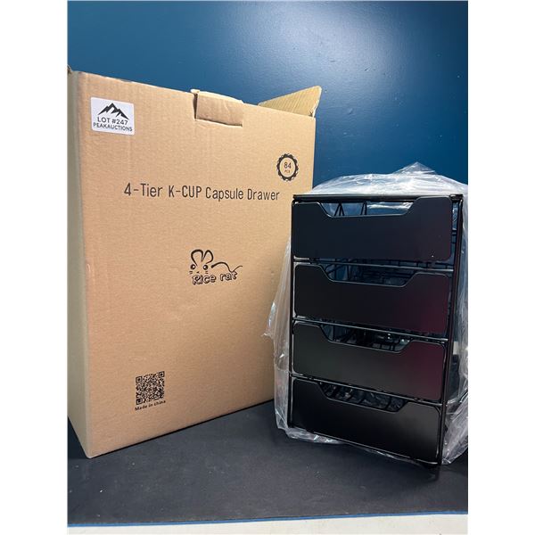 Lot of 1 4-Tier K-Cup Coffee Pod/Capsule Drawer