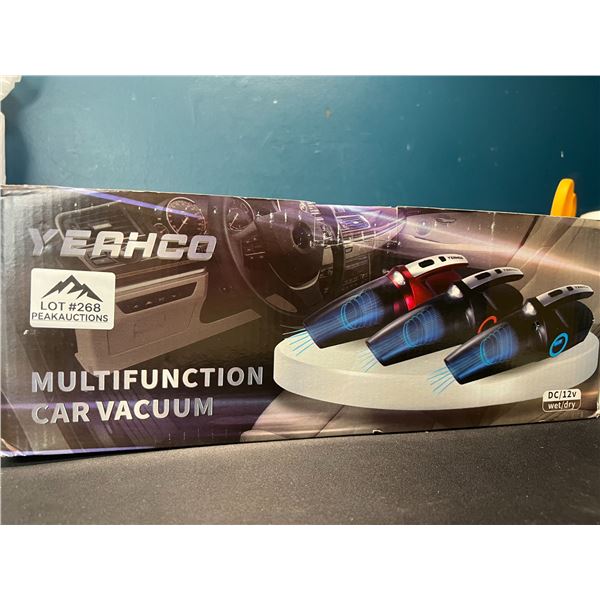 Lot of 1 Multifunction Car Vacuum