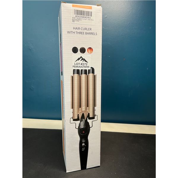 Lot of 1 Triple Barrel Hair Curler/Hair Waver