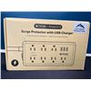 Image 1 : Lot of 1 Trond Prime V Power Bar/Surge Protector w/ Multiple Outlets & USB Ports