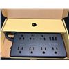 Image 1 : Lot of 1 Trond Prime V Power Bar/Surge Protector w/ Multiple Outlets & USB Ports