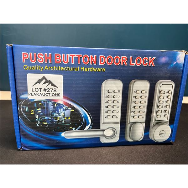 Lot of 1 Push Button Door Lock - Brand New!