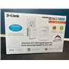 Image 1 : Lot of 1 D-Link Powerline AV2 1000 Gigabit Starter Kit