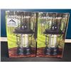 Image 1 : Lot of 2 Camping Lanterns - Brand New Sealed!