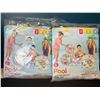 Image 1 : Lot of 2 Intex "Just So Fruity" Inflatable Pool Sets - Includes Kiddie Pool, Swim Ring, & Ball