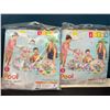 Image 1 : Lot of 2 Intex "Just So Fruity" Inflatable Pool Sets - Includes Kiddie Pool, Swim Ring, & Ball