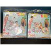 Image 1 : Lot of 2 Intex "Just So Fruity" Inflatable Pool Sets - Includes Kiddie Pool, Swim Ring, & Ball