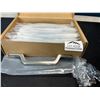 Image 2 : Lot of 1 Box of Drawer/Cabinet Door Handles - Silver - 10pcs in box