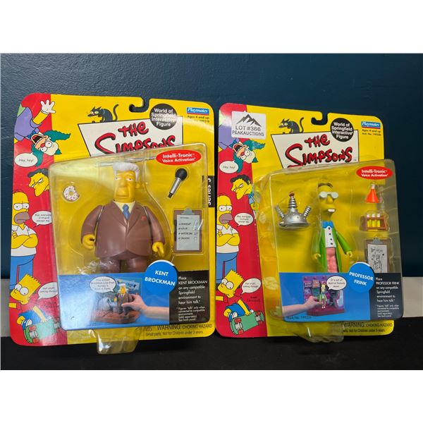 Lot of 2 "The Simpsons" Collectible Toys