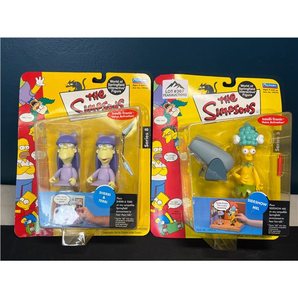 Lot of 2 "The Simpsons" Collectible Toys