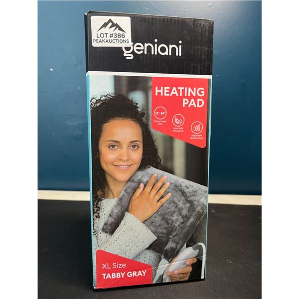 Lot of 1 XL Body Heating Pad - 12 x 24inch