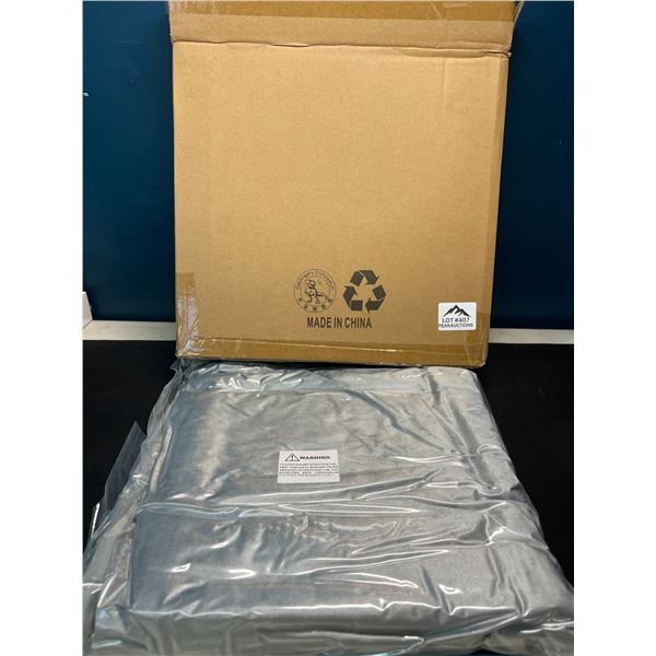 Lot of 1 Sherpa Fleece Blanket - Grey