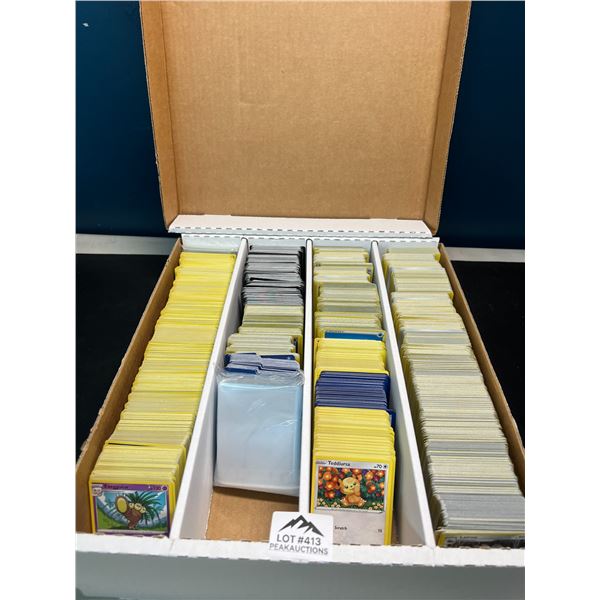 Lot of 1 Large Box of Assorted Authentic Pokemon Cards