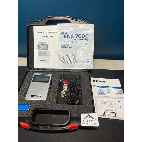 Lot of 1 TENS Machine/Electric Muscle Stimulator Device for Pain Relief