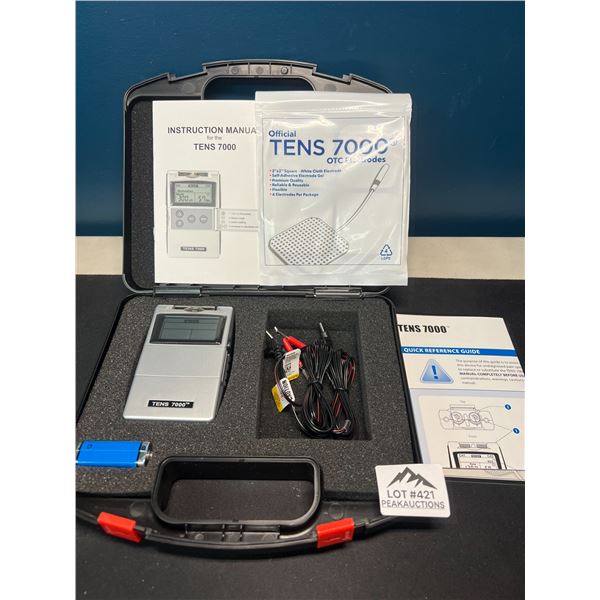 Lot of 1 TENS Machine/Electric Muscle Stimulator Device for Pain Relief