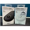 Image 1 : Lot of 2 Logitech Pebble i345 Portable Bluetooth Mouse