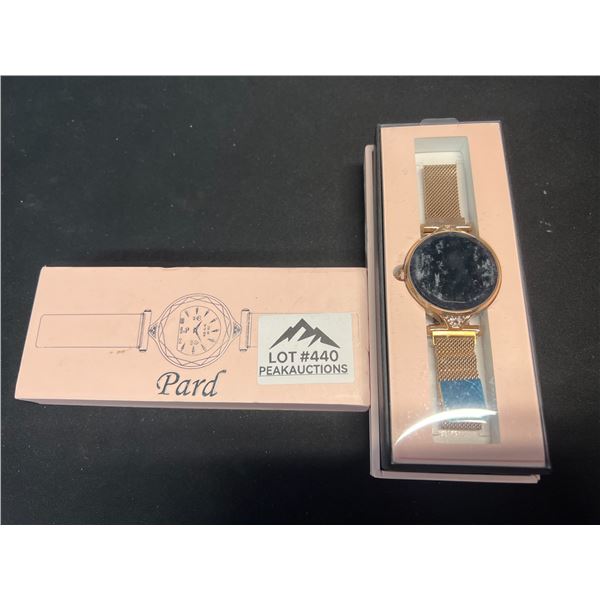 Lot of 1 Pard Rose Gold Smart Watch/Activity Tracker