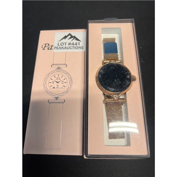 Lot of 1 Pard Rose Gold Smart Watch/Activity Tracker