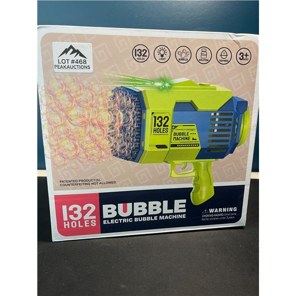 Lot of 1 Electric Bazooka Bubble Gun - Blows SO Many Bubbles!!!