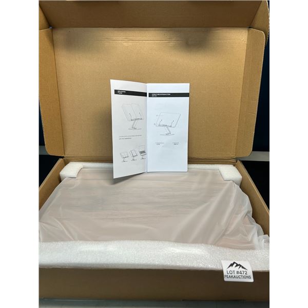 Lot of 1 Wooden Display Stand - For Books, Laptops, Presentations, etc.