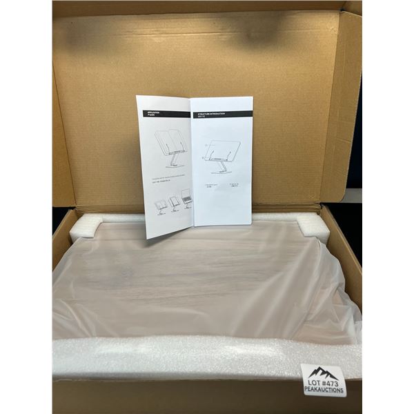 Lot of 1 Wooden Display Stand - For Books, Laptops, Presentations, etc.