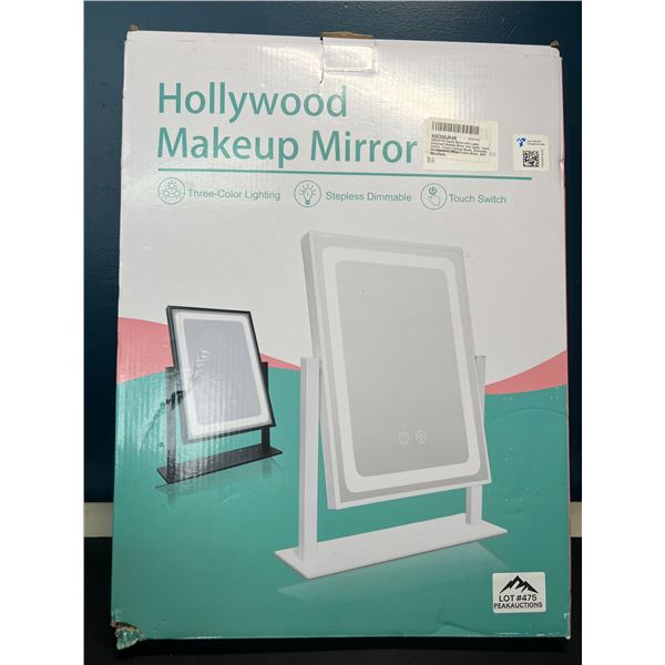 Lot of 1 Large Hollywood Makeup/Vanity Style Mirror w/ Dimmable Lights