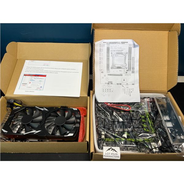 Lot of 1 X79G Motherboard & GPU for PC