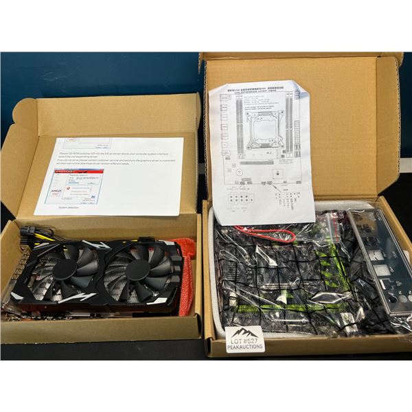 Lot of 1 X79G Motherboard & GPU for PC