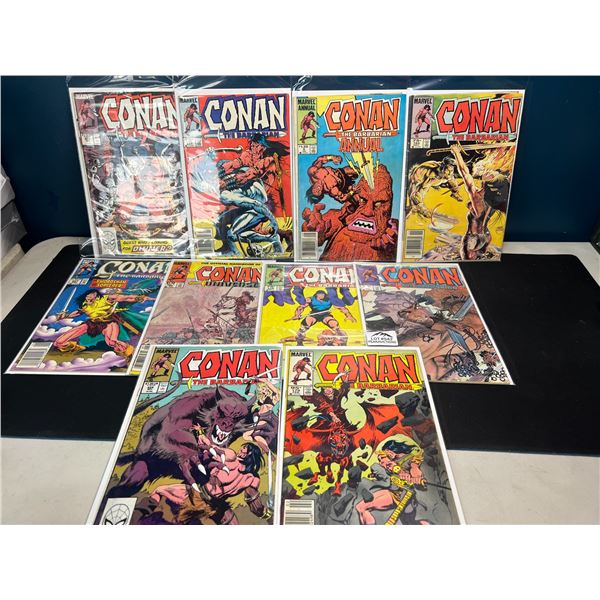Lot of 10 Assorted King Conan Comics