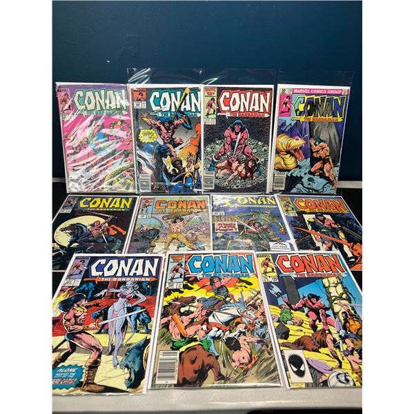 Lot of 11 Assorted King Conan Comics