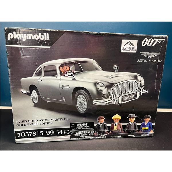 Lot of 1 Playmobil 007 James Bond Aston Martin DB5 Toy Building Set