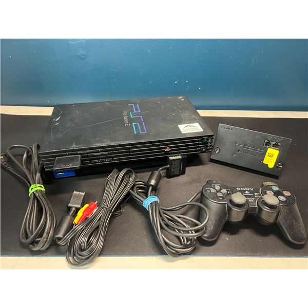 Lot of 1 Playstation 2 Console w/ Cords & Controller - Used