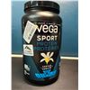 Image 1 : Lot of 1 Tub of Vega Sport Protein Powder - Vanilla - 828G