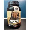 Image 1 : Lot of 1 Tub of Grizzly Protein Isolate Powder - Chocolate Brownie - 812g