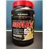 Image 1 : Lot of 1 Tub of AllMax Pure Why Protein Isolate - ISOFLEX - Pineapple Coconut - 2lb Tub