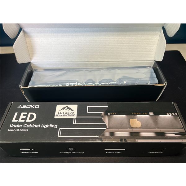 Lot of 2 Multi-Packs of LED Under Cabinet Lights - 3PCs per box