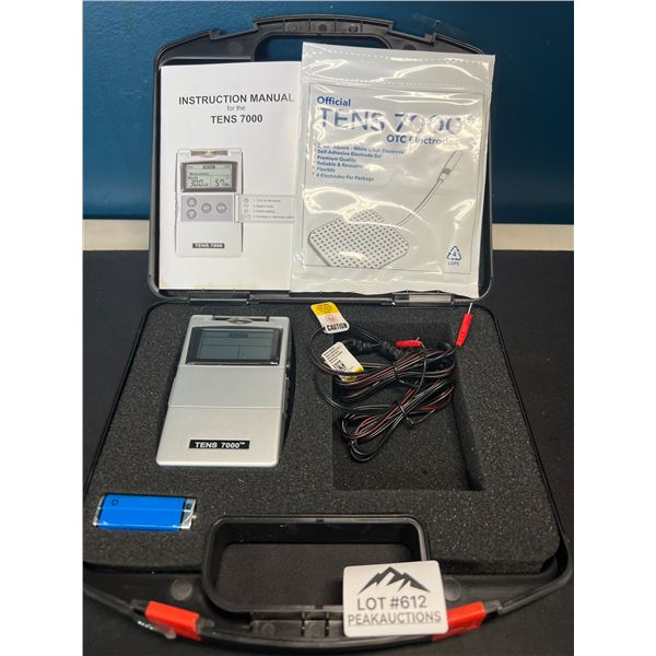 Lot of 1 TENS Machine/Electric Muscle Stimulator Device for Pain Relief