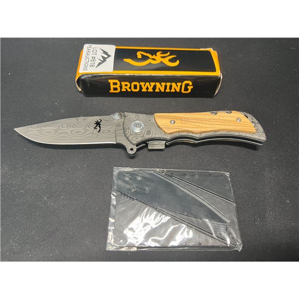 Lot of 1 Browning Hunting Knife