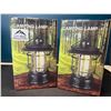 Image 1 : Lot of 2 Camping Lanterns - Brand New Sealed!