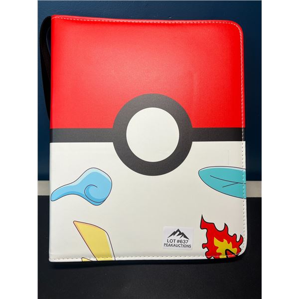 Lot of 1 Binder of Assorted Pokemon Cards - Authentic Pokemon Cards!