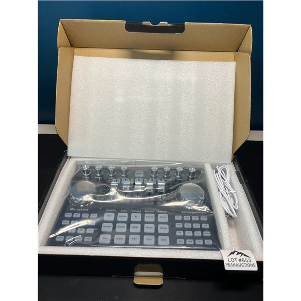 Lot of 1 Live Sound Card/Bluetooth Digital Audio Mixer