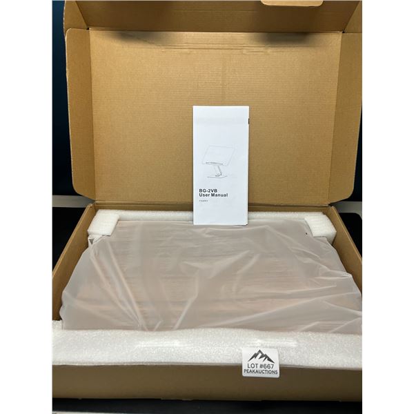 Lot of 1 Wooden Display Stand - For Books, Laptops, Presentations, etc.