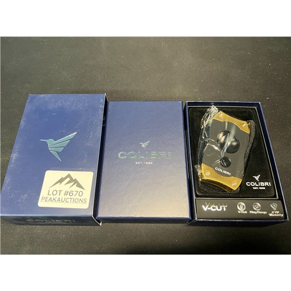 Lot of 1 Colibri V-Cut Cigar Cutter