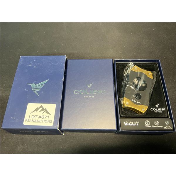 Lot of 1 Colibri V-Cut Cigar Cutter