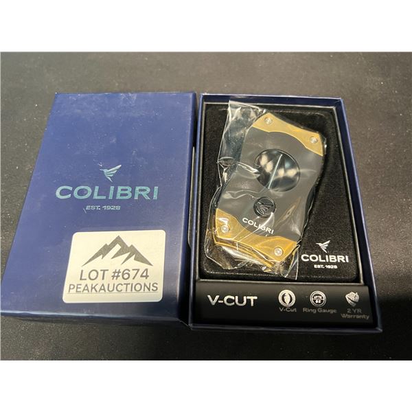Lot of 1 Colibri V-Cut Cigar Cutter