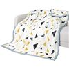 Image 1 : Lot of 1 Queenshin Cozy Big Triangle Fluffy Fleece Plush Blanket