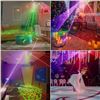 Image 2 : Lot of 1 Sahauhy 4-Beam Sound-Activated DJ/Party Stage Light