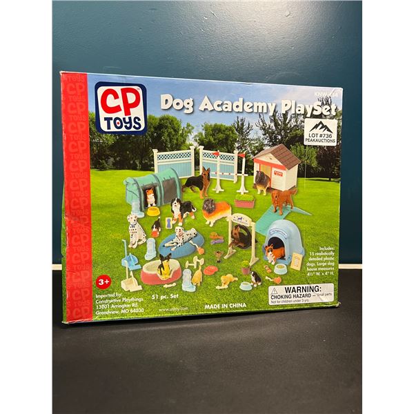 Lot of 1 Dog Academy Playset