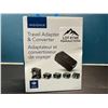 Image 1 : Lot of 1 Insignia Travel Adapter & Converter